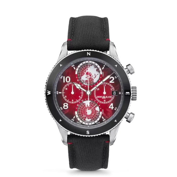 Montblanc 1858 Geosphere Chronograph 0 Oxygen Limited Edition – 290 pieces Montblanc 1858 Geosphere Chronograph 0 Oxygen Limited Edition – 290 pieces