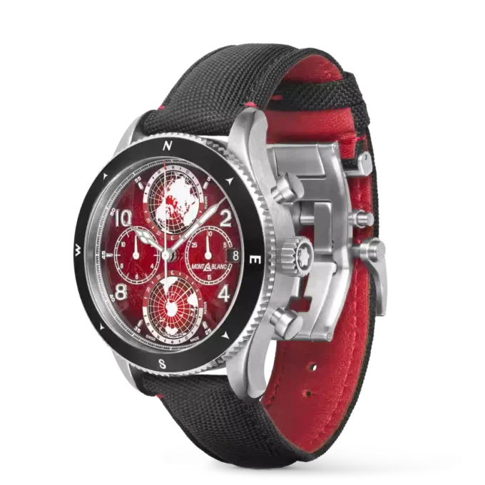 Montblanc 1858 Geosphere Chronograph 0 Oxygen Limited Edition – 290 pieces Montblanc 1858 Geosphere Chronograph 0 Oxygen Limited Edition – 290 pieces