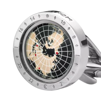 Montblanc 1858 Geosphere Cufflinks Black