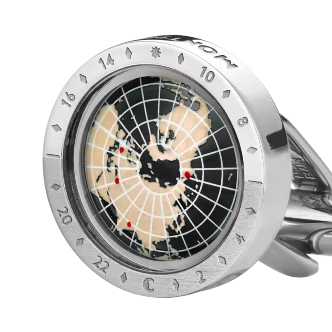 Montblanc 1858 Geosphere Cufflinks Black