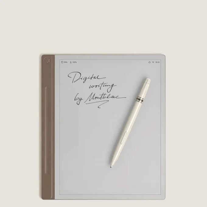 Montblanc Digital Paper Elixir Gold color