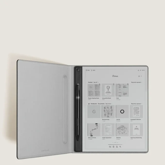 Montblanc Digital Paper Mystery Black color