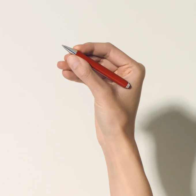 Montblanc Heritage Rouge et Noir “Baby” Special Edition Coral-Coloured Ballpoint