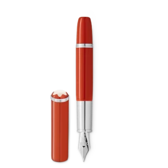 Montblanc Heritage Rouge et Noir “Baby” Special Edition Coral-Coloured Fountain Pen M