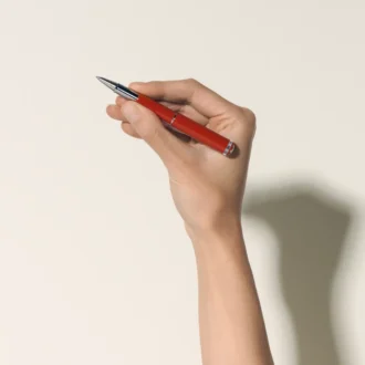 Montblanc Heritage Rouge et Noir “Baby” Special Edition Coral-Coloured Rollerball