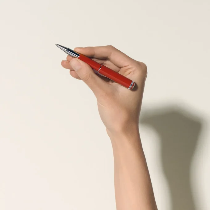 Montblanc Heritage Rouge et Noir “Baby” Special Edition Coral-Coloured Rollerball