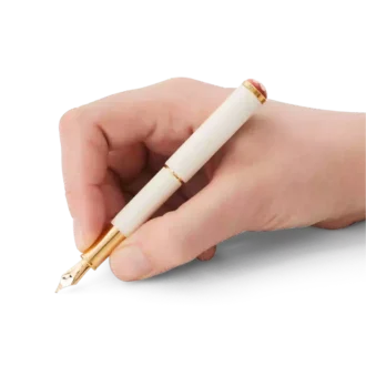 Montblanc Heritage Rouge et Noir “Baby” Special Edition Ivory-colored Fountain Pen F