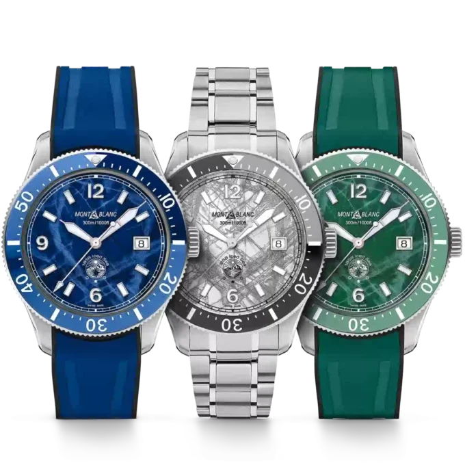 Montblanc Iced Sea Automatic Date Coffret Limited Edition – 191 pieces