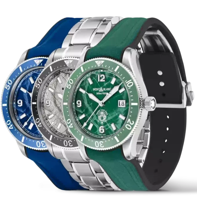 Montblanc Iced Sea Automatic Date Coffret Limited Edition – 191 pieces