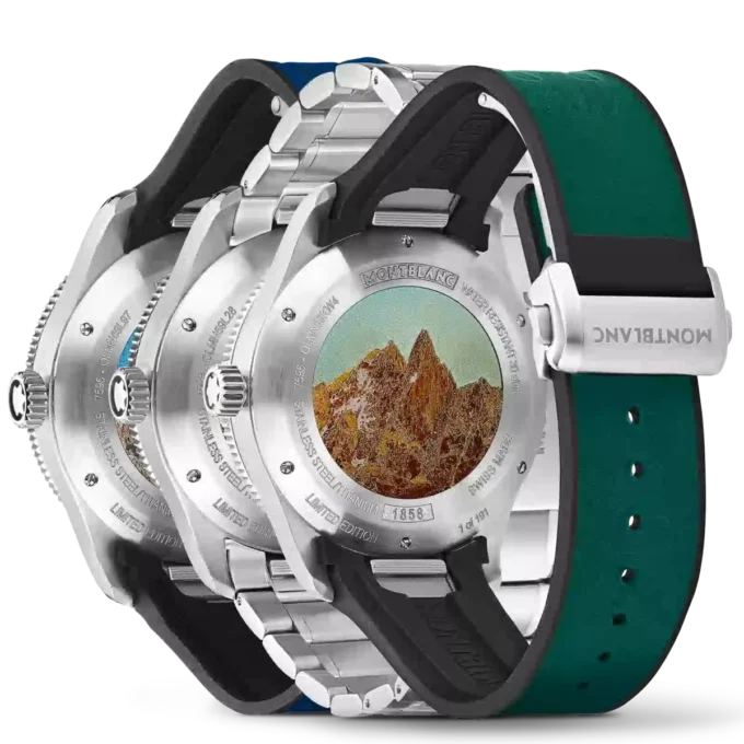 Montblanc Iced Sea Automatic Date Coffret Limited Edition – 191 pieces