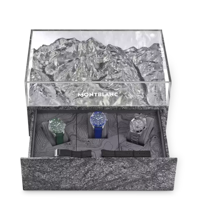 Montblanc Iced Sea Automatic Date Coffret Limited Edition – 191 pieces