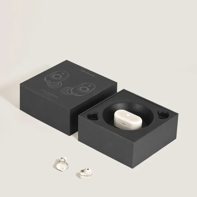 Montblanc MTB 03 In-Ear Headphones Ivory color