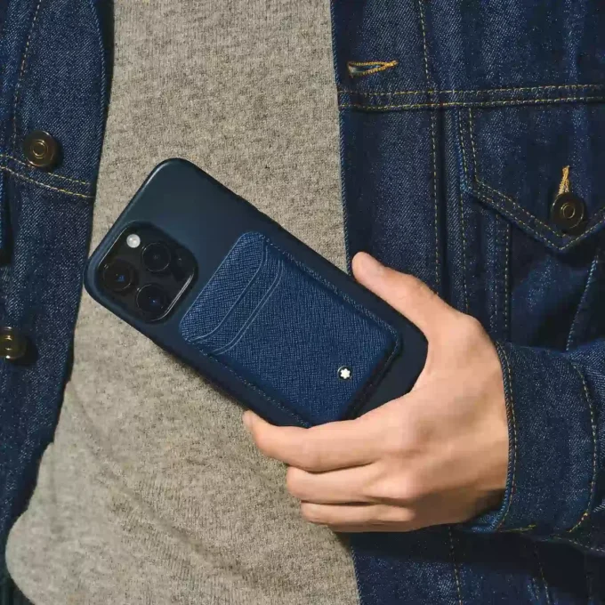 Montblanc Sartorial card wallet 2cc for iPhone with MagSafe