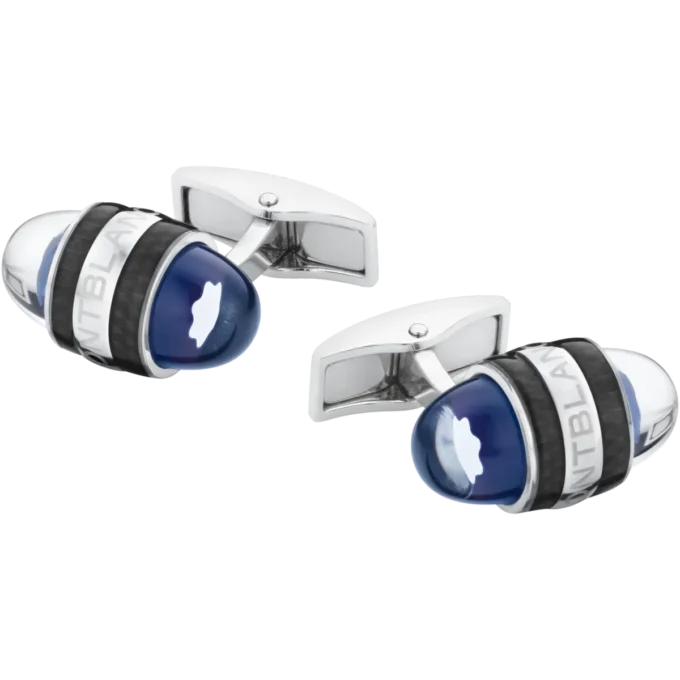Montblanc StarWalker Cufflinks Steel and Lacquer