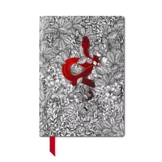 Notebook #146 small, The Legend of Zodiac, the Snake, Grey – Lined