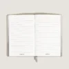 Notebook Large, Saffiano Leather, Cloudy Beige – Lined Pages
