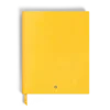 Notebook Large, Saffiano Leather, Modena Yellow – Lined Pages