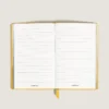 Notebook Large, Saffiano Leather, Modena Yellow – Lined Pages