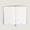 Notebook Large, Saffiano Leather, Pale Blue – Lined Pages