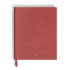 Notebook Large, Saffiano Leather, Red – Lined Pages