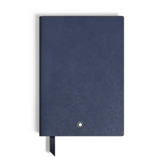 Notebook Medium, Saffiano Leather, Blue – Squared Pages