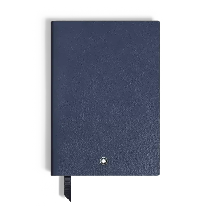 Notebook Medium, Saffiano Leather, Blue – Squared Pages