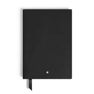 Notebook Medium, Saffiano Leather, Black – Squared Pages