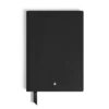 Notebook Medium, Saffiano Leather, Black – Lined Pages
