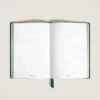 Notebook Medium, Saffiano Leather, British Green – Lined Pages