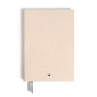 Notebook Medium, Saffiano Leather, Cloudy Beige – Lined Pages