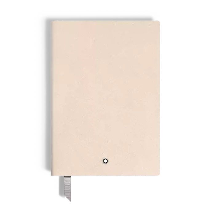 Notebook Medium, Saffiano Leather, Cloudy Beige – Lined Pages Notebook Medium, Saffiano Leather, Cloudy Beige – Lined Pages