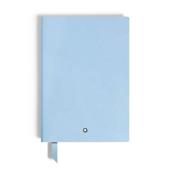 Notebook Medium, Saffiano Leather, Pale Blue – Lined Pages Notebook Medium, Saffiano Leather, Pale Blue – Lined Pages