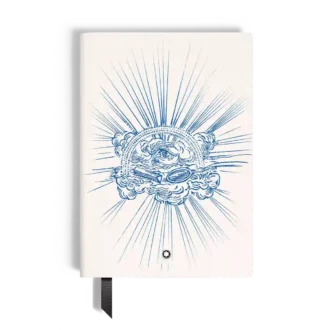 Notebook Medium, Writers Edition Homage to Johann Wolfgang von Goethe, White, Lined Pages