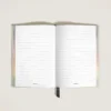 Notebook Medium, Writers Edition Homage to Johann Wolfgang von Goethe, White, Lined Pages