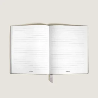 Notebook Small, Saffiano Leather, Cloudy Beige – Lined Pages