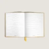 Notebook Small, Saffiano Leather, Modena Yellow – Lined Pages