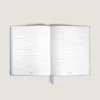 Notebook Small, Saffiano Leather, Pale Blue – Lined Pages