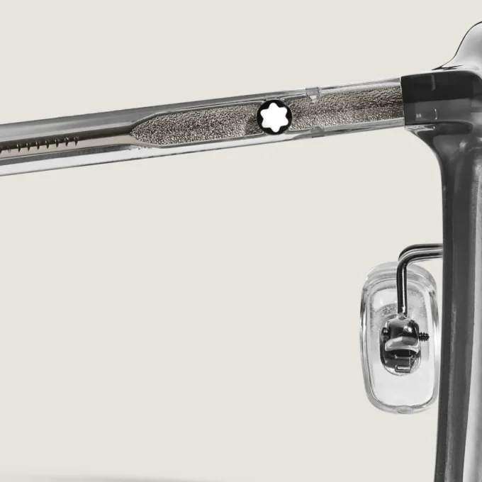 Oval Acetate Grey Frame Sunglasses