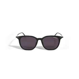 Rectangular Acetate Black Frame Sunglasses