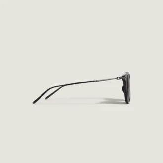 Rectangular Acetate Black Frame Sunglasses