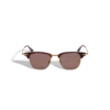 Rectangular Sunglasses Gold Coloured Metal Frame