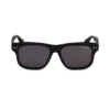 Rectangular Sunglasses with Black-Colored Acetate Frame