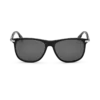 Rectangular Sunglasses with Black-Colored Acetate Frame