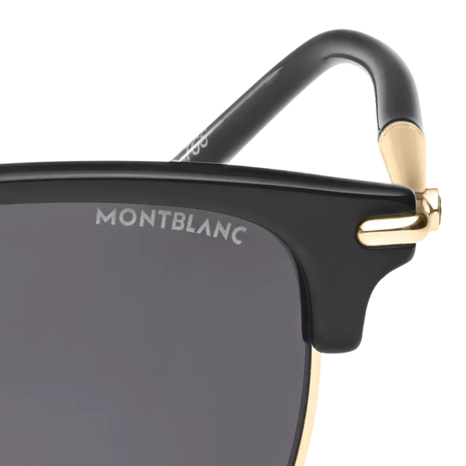 Rectangular Sunglasses with Black Colored Injected Frame (M)