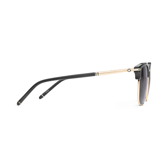 Rectangular Sunglasses with Black Colored Injected Frame (M)