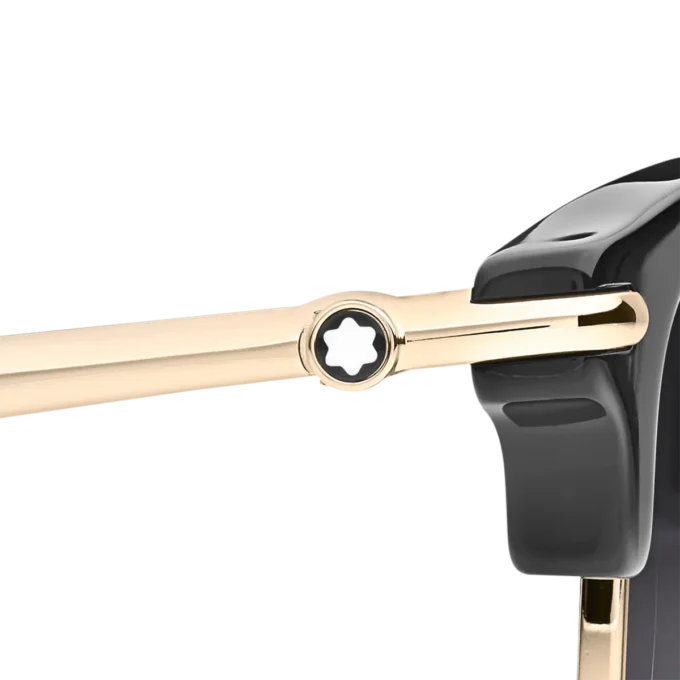 Rectangular Sunglasses with Black Colored Injected Frame (M)