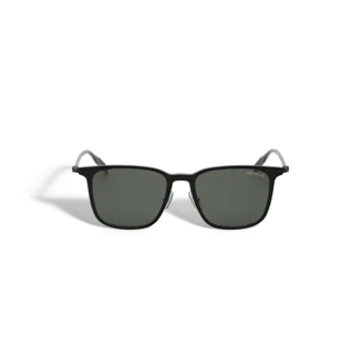 Rectangular Sunglasses with Black Injection Frame
