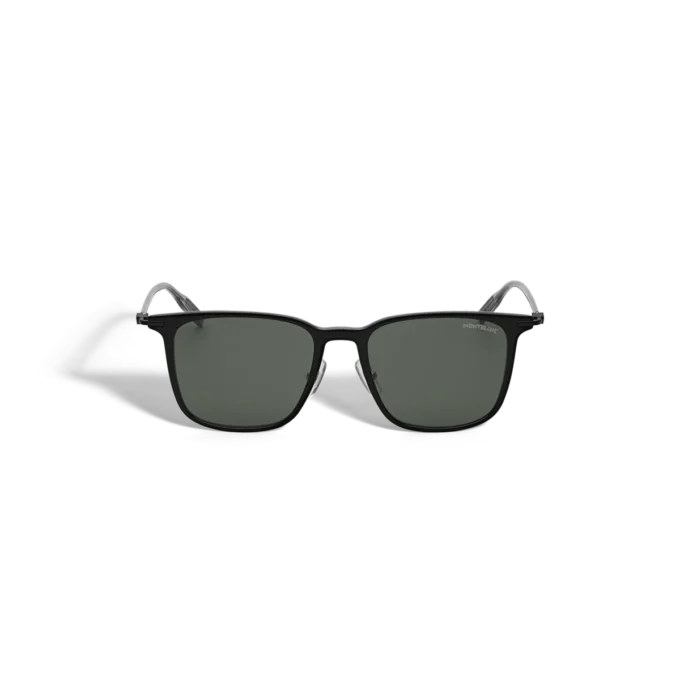Rectangular Sunglasses with Black Injection Frame
