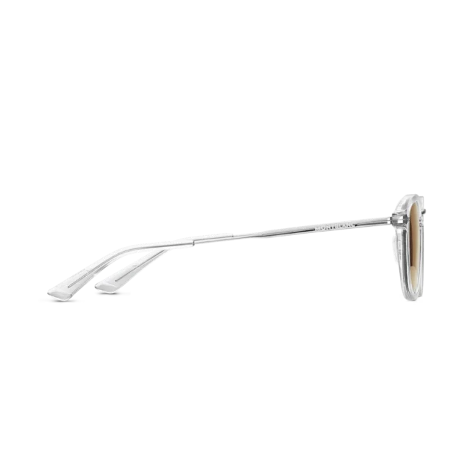 Round Sunglasses with Gray-Colored Injected Frame