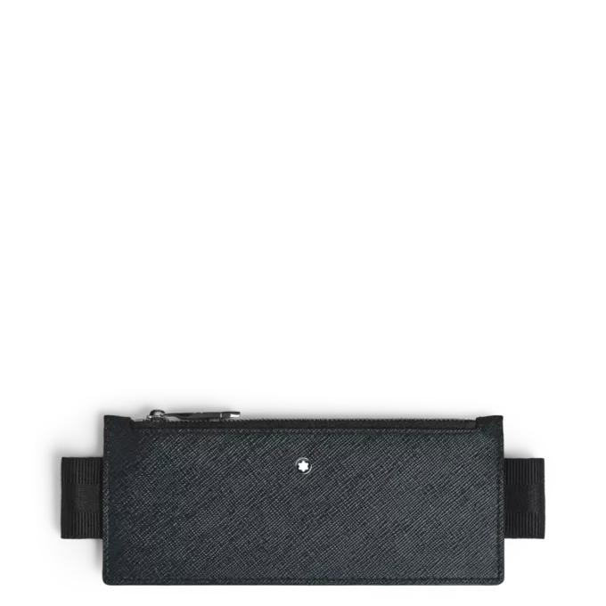 Sartorial 2 pen pouch zip with elastic band